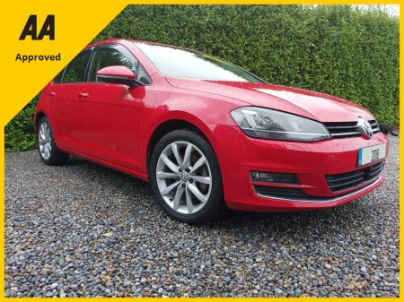 2016 Volkswagen Golf 1.4 TSI AUTOMATIC HIGHLINE 17" SPORTS ALLOYS REVERSE CAMERA AUTO HEADLIGHTS FACTORY IMMOBILISER KEYLESS ENTRY MULTI-FUNCTION STEERING WHEEL AUTO HOLD HANDBRAKE ONLY 40,150Kms 4 NEW TYRES NCT ROADT €16,995 thumbnail
