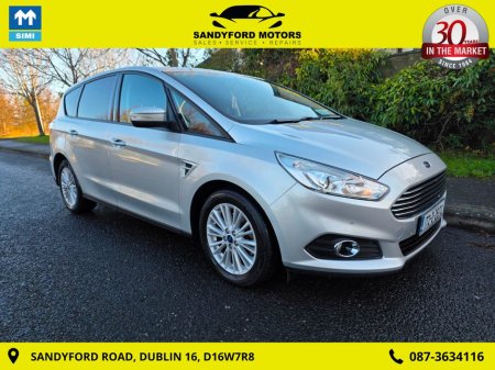 2017 Ford S-Max 2.0 TDCI Zetec 150PS 5DR Auto