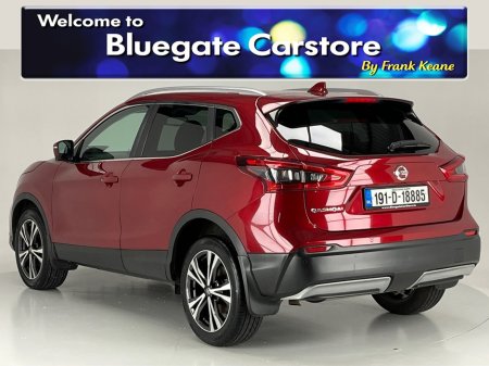 2019 Nissan Qashqai 1.3 SV PREMIUM DCT 4DR**PANORAMIC ROOF**MULTIFUNCTIONAL STEERING WHEEL**SEMI DIGITAL DASH**REVERSE CAMERA**PARKING SENSORS**BLACK CLOTH INTERIOR**FINANCE AVAILABLE** €18,495 thumbnail