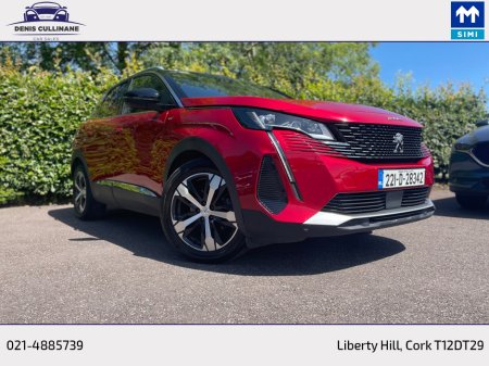 2022 Peugeot 3008 GT LINE 1.5 HDI AUTO | EXCELLENT HIGH SPEC EXAMPLE | SOLD WITH WARRANTY | ALL TRADE INS WELCOME | COMPETITIVE FINANCE AVAILABLE | WALKAROUND VIDEO ON REQUEST. €25,950