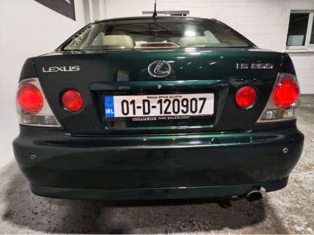 2001 Lexus IS 200 2.0 IS200 SE 4DR €9,995 thumbnail