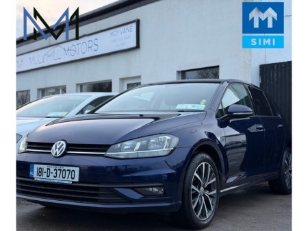 2018 Volkswagen Golf TRENDLINE 1.6 TDI MANUAL 5SPEED 90HP 5DR €16,950