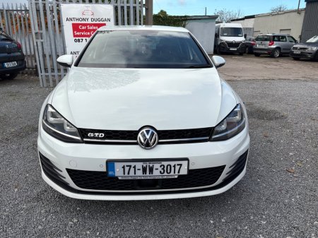 2017 Volkswagen Golf 2.0TDI 3DR 184HP GTD €17,995 thumbnail