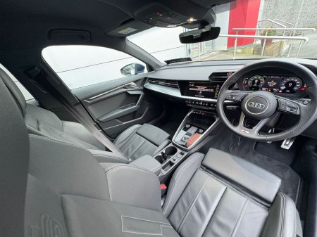 2024 Audi A3 40 TFSIe S Line 1.4 Petrol Plug-In Hybrid Sportback (204bhp) 18'' Alloys + 3D Nav + Full Black Leather Seats €35,888