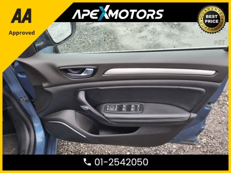 2018 Renault Megane FINANCE ARRANGED * SPORT TOURER DYNAMIQUE 5DR * NEW NCT JAN-28 * LOW TAX FEB-26 * IMMACULATE * STAMPED SERVICE HISTORY * AA APPROVED * 101 SAFETY CHECKLIST * HEATED SEATS * COLOUR REVERSE CAMERA * TOP €13,949 thumbnail