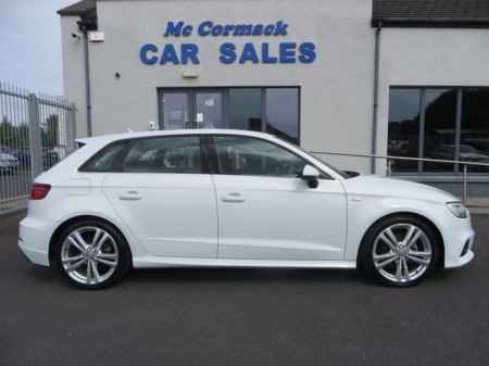 2018 Audi A3 1.4 TFSi S-Line Auto / Low Kilometers / €22,950