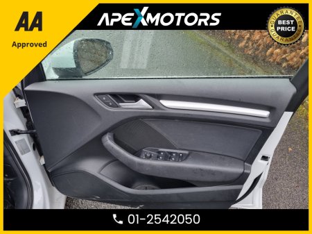 2014 Audi A3 Saloon FINANCE ARRANGED * NEW NCT JAN-27 * IMMACULATE * STAMPED SERVICE HISTORY * AA APPROVED * 101 SAFETY CHECKLIST * AUTOMATIC (DSG) * HEATED SEATS * COLOUR REVERSE CAMERA * LOW KMs * ADAPTIVE CRUISE * CRU €12,449 thumbnail