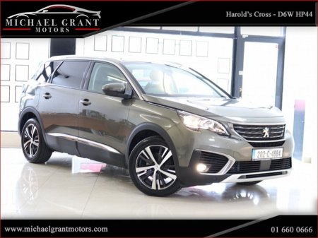 2020 Peugeot 5008 ALLURE 1.5 HDi DIESEL 7 SEATER / ONLY 91KM / IRISH CAR / CLEAN