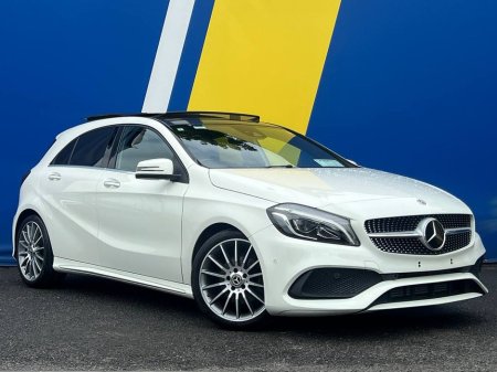 2018 Mercedes-Benz A Class A180 AMG-LINE PREMIUM 1.6 AUTO // PANORAMIC SUNROOF // LEATHER/ALCANTARA HEATED SPORT SEATS // REVERSE CAMERA €22,950