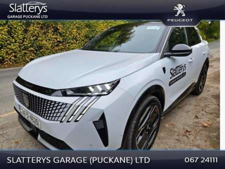 2024 Peugeot 3008 GT Electric 73KWH 520KM Range €39,995