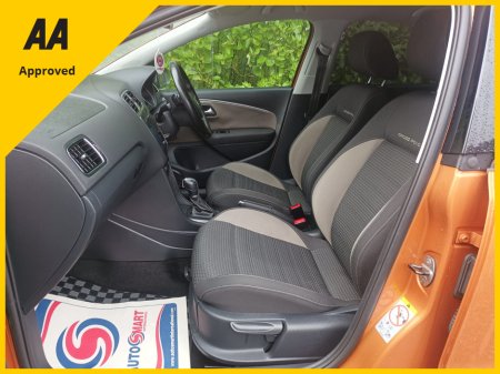 2017 Volkswagen Polo POLO CROSS 1.2 TSI AUTOMATIC SPORTS ALLOY WHEELS CRUISE CONTROL APPLE CAR PLAY & ANDROID AUTO MULTIFUNCTION STEERING WHEEL AUTO HEADLIGHTS FACTORY IMMOBILISER LEATHER STEERING WHEEL NCT & ROAD TAX €13,895 thumbnail