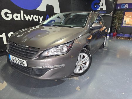 2015 Peugeot 308 1.6 HDI-LOW MILLAGE-FULLY SERVICED WITH NEW NCT €8,950