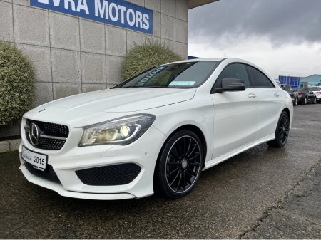2015 Mercedes-Benz CLA Class 180 AMG BLACK EDITION AUTOMATIC 1.6 PETROL //HIGH SPEC//LOW MILES//KEYLESS ENTRY//HALF LEATHER HEATED SEATS//ADAPTIVE CRUISE CONTROL//REVERSE CAMERA// €19,950 thumbnail