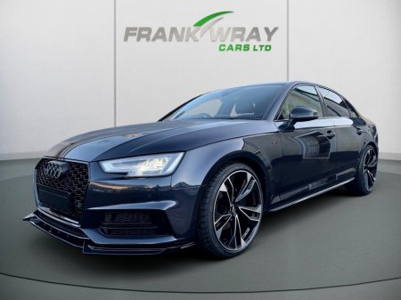 2017 Audi A4 2.0 TDI S-LINE 190 BHP**KITTED**BLACK EDITION PACK**SAT NAV**MINT**€190 TAX**