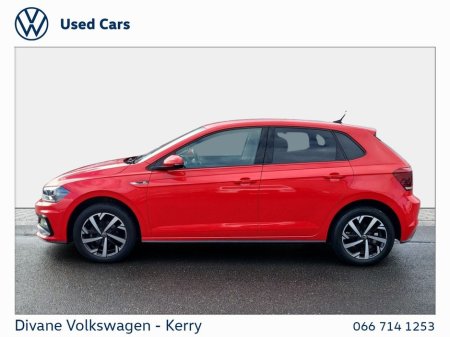 2021 Volkswagen Polo R-LINE 1.0 TSI PETROL 80 BHP €22,500 thumbnail
