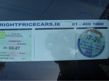 2017 Volkswagen Polo TRENDLINE 1.0 60HP MANUAL 5 SPEED 5 DOOR KEY 131 €9,950 thumbnail