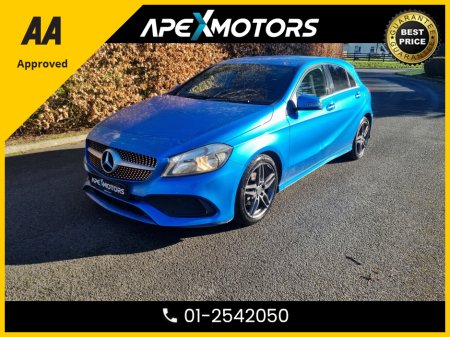 2016 Mercedes-Benz A Class FINANCE ARRANGED * A180 D AMG LINE 5DR AUTO * NEW NCT MAR-27 * AA APPROVED * 101 SAFETY CHECKLIST * AUTOMATIC (DSG) * IMMACULATE * HEATED SEATS * COLOUR REVERSE CAMERA * TOP-SPEC 5DR HATCH * LOW MILES €16,949