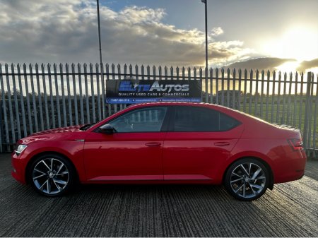 2017 Skoda Superb Sportline  2.0 TDI 150BHP 4DR €18,500 thumbnail