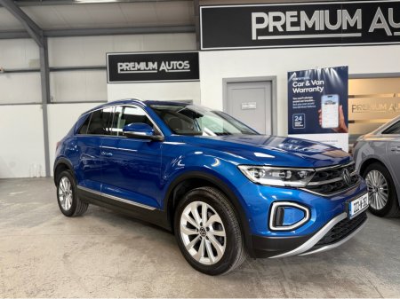 2022 Volkswagen T-Roc STYLE PL 1.0 TSI MANUAL 6SPEED FWD 110HP 5DR PANORAMIC ROOF €19,900