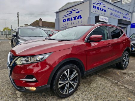 2019 Nissan Qashqai N-CONNECTA 1.5 DCI 115BHP NCT 08/26 FINANCE AVAILABLE @ €72 PER WEEK 2 KEYS/ FULL SERVICE HISTORY/ SAT NAV/ REVERSE CAMERA/ MULTI FUNCTION STEERING WHEEL/ CRUISE CONTROL/ HISTORY CHECKED €15,950