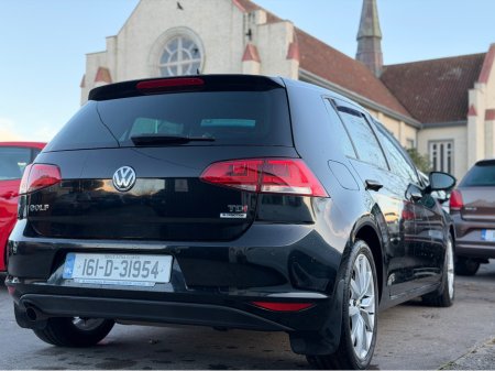 2016 Volkswagen Golf 2yr NCT- HIGHLINE 1.6 TDI MANUAL 5SPEED 5DR 110HP 5 - 4 New Tyres €13,500