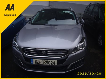 2016 Peugeot 508 SW ACTIVE 2.0 BLUE HDI 150 4DR €8,500