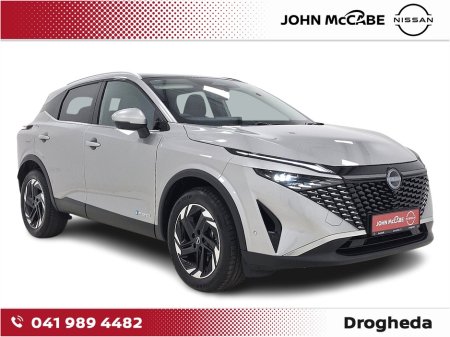 2025 Nissan Qashqai E-POWER HYBRID SV PREMIUM GR RR AUTO      INCLUDES 2 YEAR SERVICE PLAN*             RETAIL PRICE €50,800- €3,000 SCRAPPAGE* FLEXIBLE FINANCE OFFERS AVAILABLE €47,800