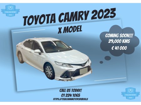 2023 Toyota Camry /2023/2.5 PETROL HYBRID/COMING SOON