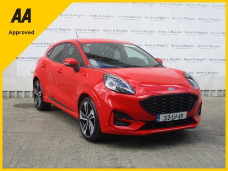 2021 Ford Puma ST-LINE  5DR 1.0T 125 MHEV.  UP GRADE ALLOYS, ONE VERY CAREFUL OWNER, FULL FORD SERVICE HISTORY AND IN SHOWROOM CONDITION !!12 MONTHS AA AND 12 MONTHS WARRANTY.  CALL BRENDAN ON 0872051161 €21,950
