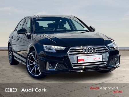 2019 Audi A4 2.0TDI 122BHP S-LINE AUTOMATIC WITH COMFORT PACK €25,995