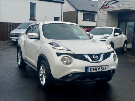 2017 Nissan Juke SV Premium – Pearl White, High Spec €8,950