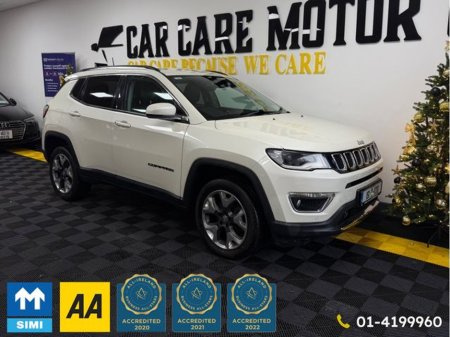 2019 Jeep Compass 2.0 Mjet 140HP AWD Limited 5DR €17,950
