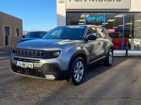 2025 Jeep Avenger BEV Altitude Commercial €24,500