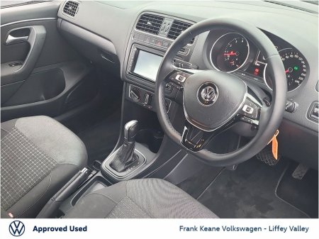 2015 Volkswagen Polo TRENDLINE AUTO 1.2 *REAR VIEW CAMERA* *WHITE* *NEW NCT* *12 MONTHS FRANK KEANE WARRANTY* *FINANCE AVAILABLE* €11,995 thumbnail