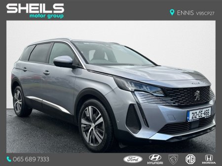 2021 Peugeot 5008 1.5 Diesel Allure 130BHP 7 Seats €34,950