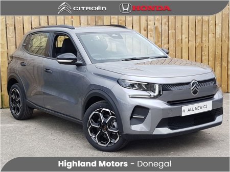 2026 Citroen C3 * ALL NEW C3 PLUS EDITION * LOW RATE FINANCE * 5 YEAR WARRANTY * €25,950