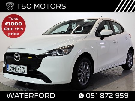 2024 Mazda Mazda2 1.5 Skyactiv G 75hp CENTRE-LINE - Rear Parking Sensors, Cruise Control, A/C, Apple Carplay & Android Auto €20,995