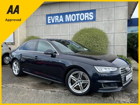 2016 Audi A4 SALOON S-LINE 190BHP 2.0 PETROL //HIGH SPEC//ELECTRIC SEATS//ADAPTIVE CRUISE CONTROL//KEYLESS ENTRY// BLACK FRIDAY €2,000 OFF
