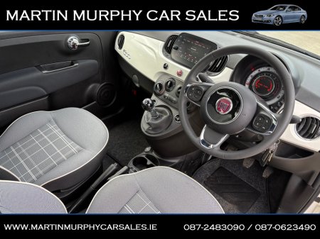 2020 Fiat 500 1.0 LOUNGE 70BHP LOW KMS €12,950 thumbnail