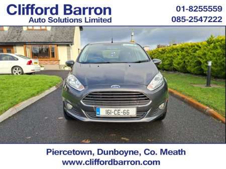 2016 Ford Fiesta MCA TITANIUM 1.25 60PS M5 5 5DR 4DR €10,995