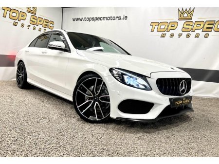 2017 Mercedes-Benz C Class C220 AMG LINE black edition €27,800