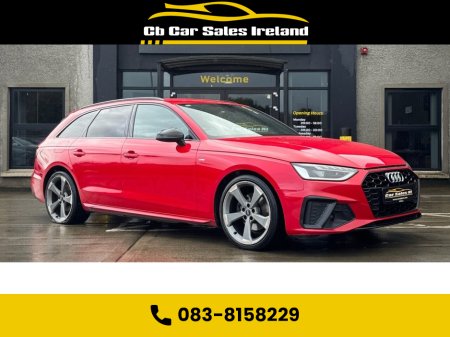 2021 Audi A4 2.0 TDI 35 Black Edition Estate 5dr Diesel S Tronic Euro 6 (s/s) (163 ps) VIRTUAL COCKPIT + TANGO RED + HEATED SEATS + REVERSE CAMERA