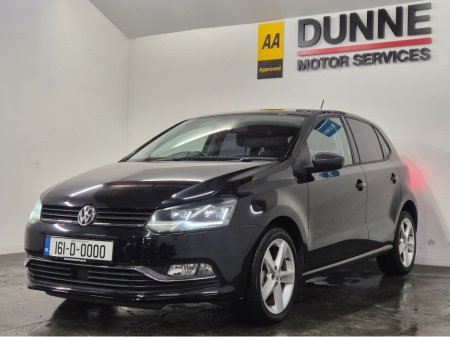 2016 Volkswagen Polo **HIGHLINE**AUTO**LEATHER/ALCANTARA SEATS**HEATED SEATS**ANDROID/APPLE MEDIA RADIO**DISTRONIC CRUISE CONTROL**LED HEADLAMPS**CLIMATE CONTROL**REVERSE CAMERA**AUTO LIGHTS**FOLDING MIRRORS**PADEL SHIFT* €13,899