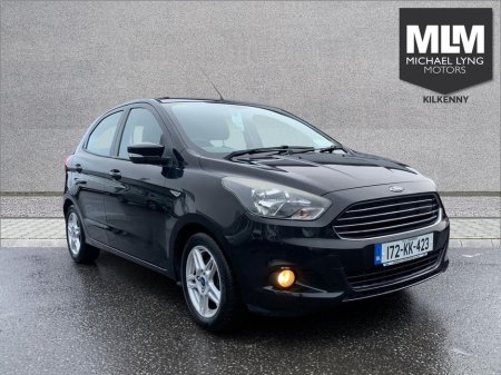 2017 Ford Ka + Zetec 1.2 85PS 5speed 4DR €8,955