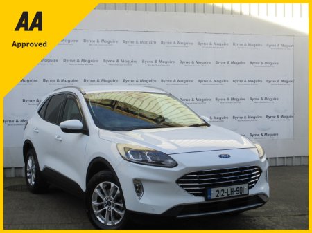 2021 Ford Kuga AUTOMATIC TITANIUM 5DR 2.5 PHEV 225 S6.FULL HEATED LEATHER TRIM, FULL FORD SERVICE HISTORY. SHOWROOM CONDITION. NCT TESTED 09/2027. 12 MONTHS AA COVER AND 12 MONTHS WARRANTY ! €29,950