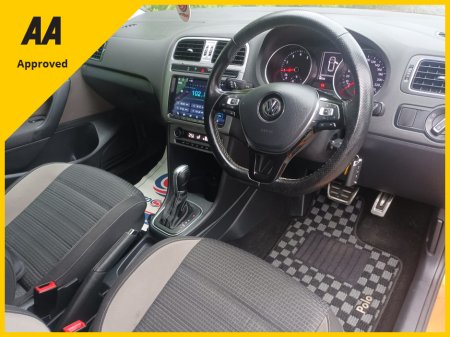 2017 Volkswagen Polo POLO CROSS 1.2 TSI AUTOMATIC SPORTS ALLOY WHEELS CRUISE CONTROL APPLE CAR PLAY & ANDROID AUTO MULTIFUNCTION STEERING WHEEL AUTO HEADLIGHTS FACTORY IMMOBILISER LEATHER STEERING WHEEL NCT & ROAD TAX €13,895 thumbnail