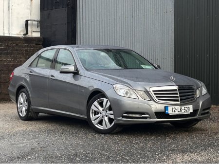 2012 Mercedes-Benz E Class 200 CDI BLUE EFFICIENCY ECO AUTO 4DR €7,950