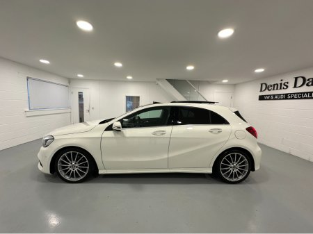 2018 Mercedes-Benz A Class (181) A180 AMG 1.6 AUTO LOW KMS SUNROOF WWW.DENISDARCYCARS.IE €21,450 thumbnail