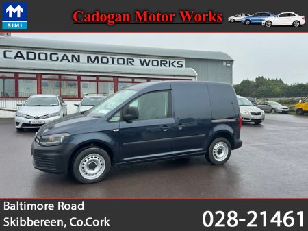2017 Volkswagen Caddy PV TDI 102HP MANUAL 5SPEED 5DR €14,750