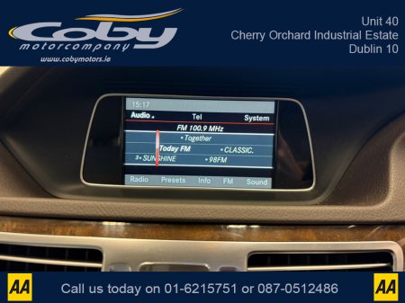 2015 Mercedes-Benz E Class 200 BLUETEC ELEGANCE 4DR AUTO. NCT, Full Leather, Alloy Wheels, Hands Free, Heated Seats, Dual Climate Control, Cruise Control, MFSW, Paddle Shift, Parking Sensors & more. €15,950 thumbnail